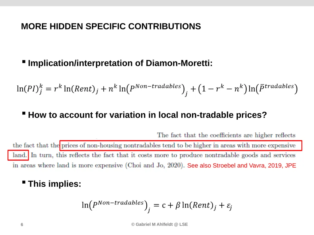 Authors Rebecca Diamond Enrico Moretti Discussant: - slide 6 of 11