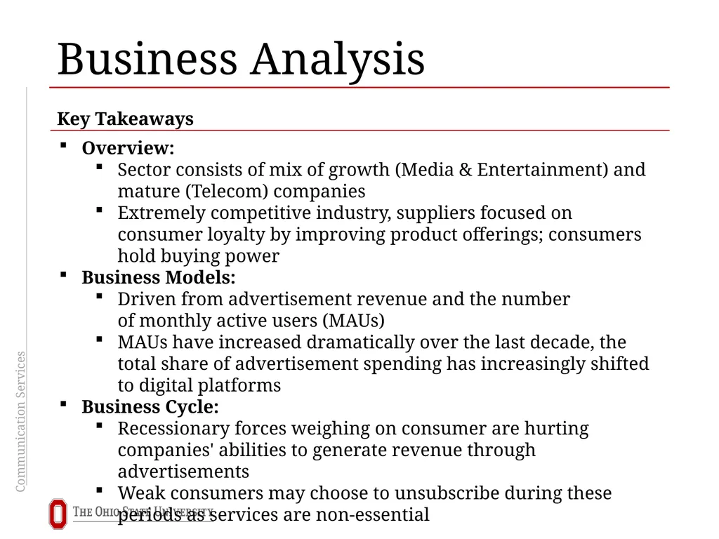 Communication Services Sector Overview Brooks - slide 13 of 24