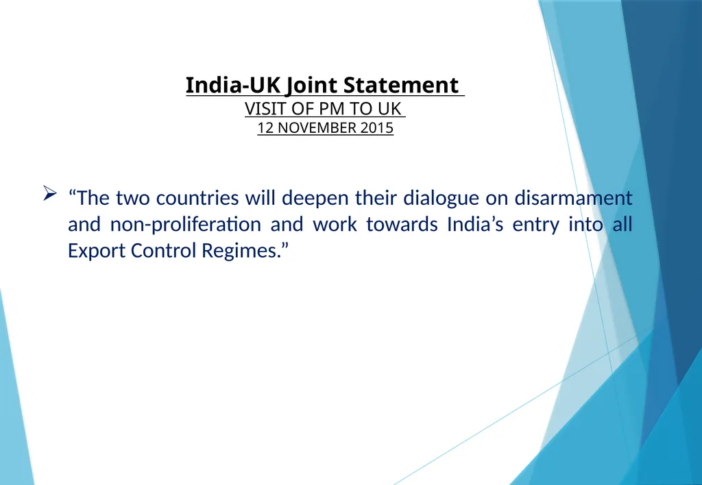 INDIA IN THE NUCLEAR SUPPLIERS GROUP (NSG) Amb. - slide 11 of 17