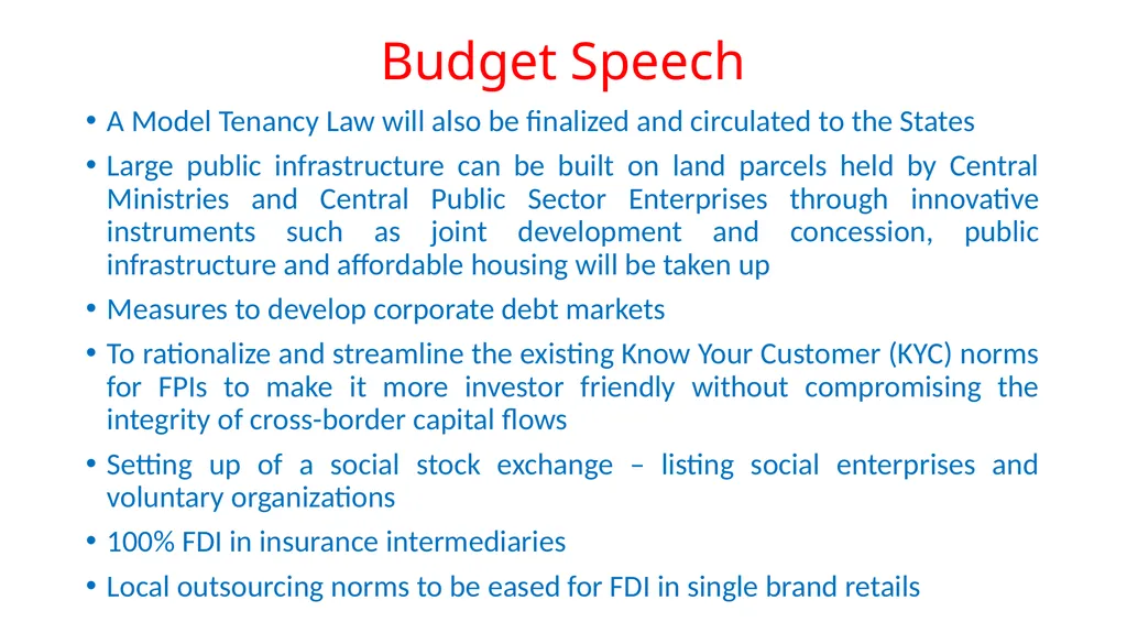 Budget - 2019 My Views By YVST Sai Commissioner of - slide 8 of 15