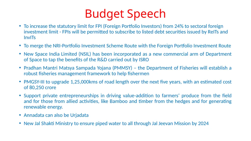 Budget - 2019 My Views By YVST Sai Commissioner of - slide 9 of 15