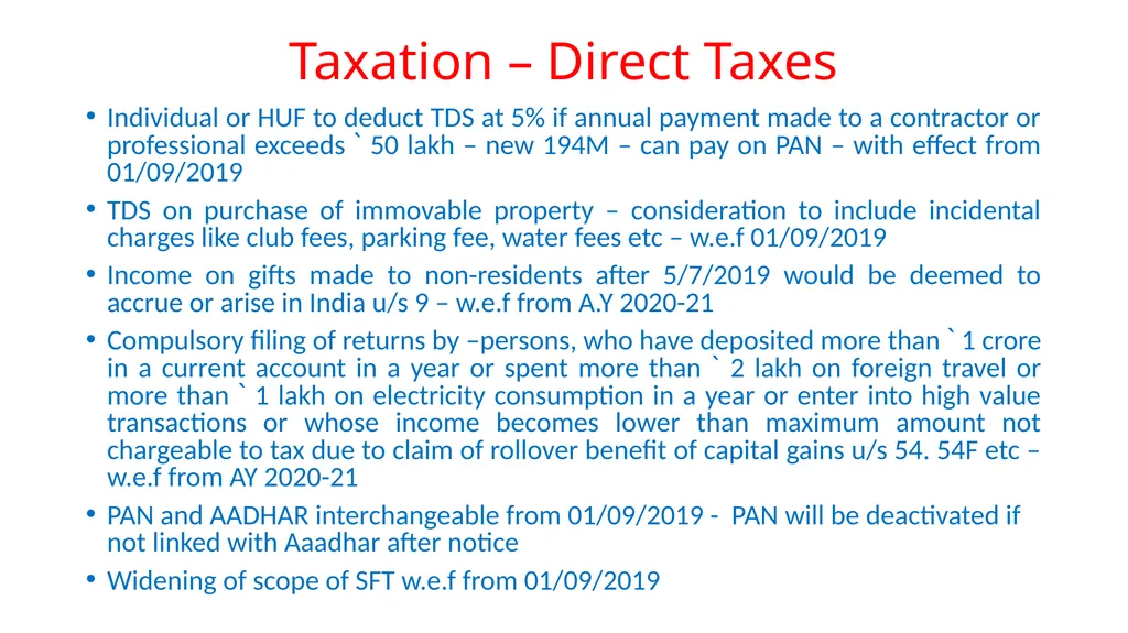 Budget - 2019 My Views By YVST Sai Commissioner of - slide 12 of 15