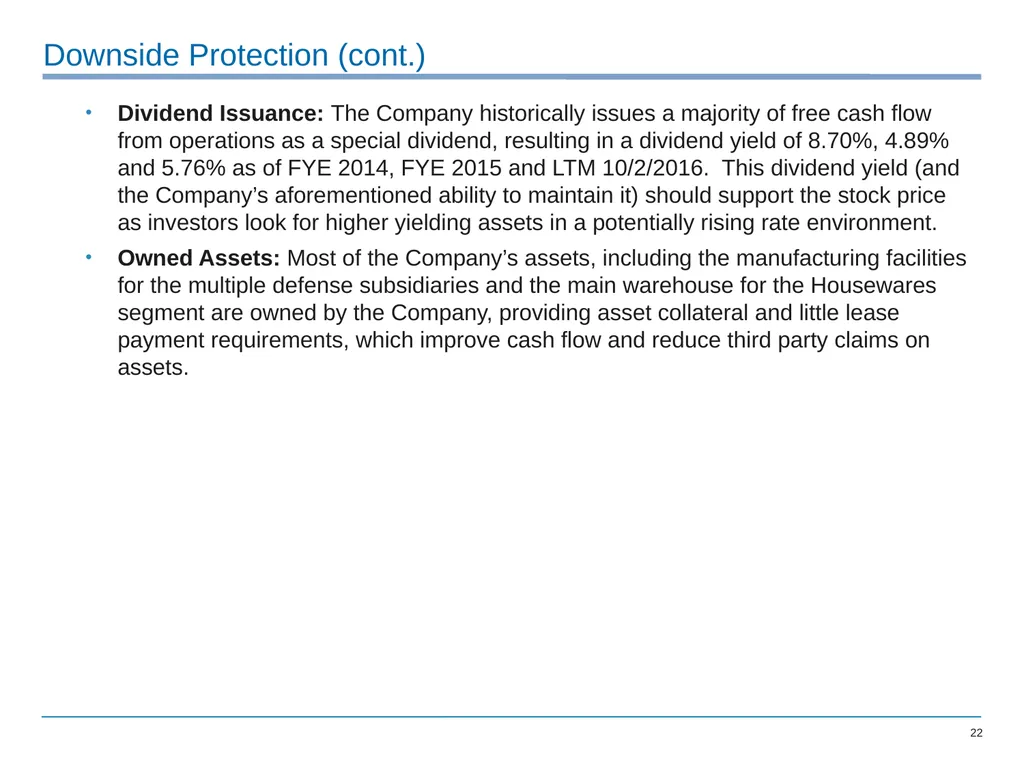 National Presto Industries: Sum of the Parts Makes - slide 22 of 32