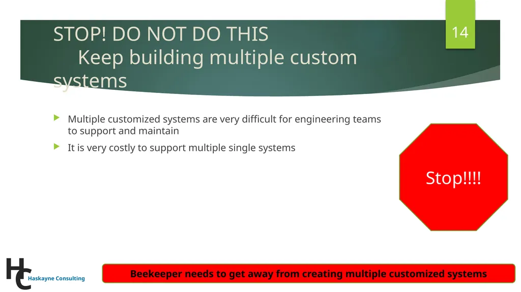 Beekeeper: Building a global resilient hive - slide 14 of 50