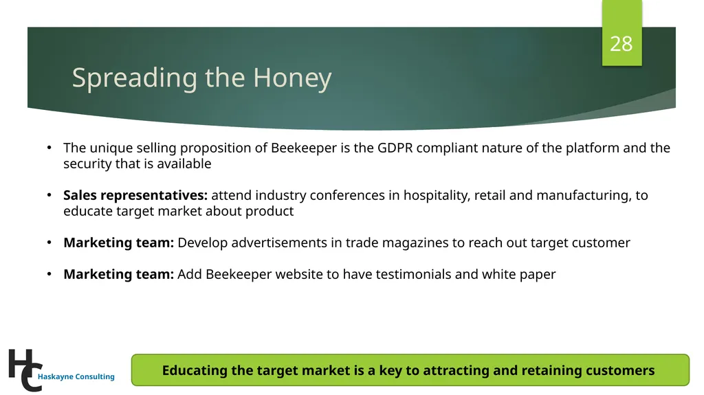 Beekeeper: Building a global resilient hive - slide 28 of 50