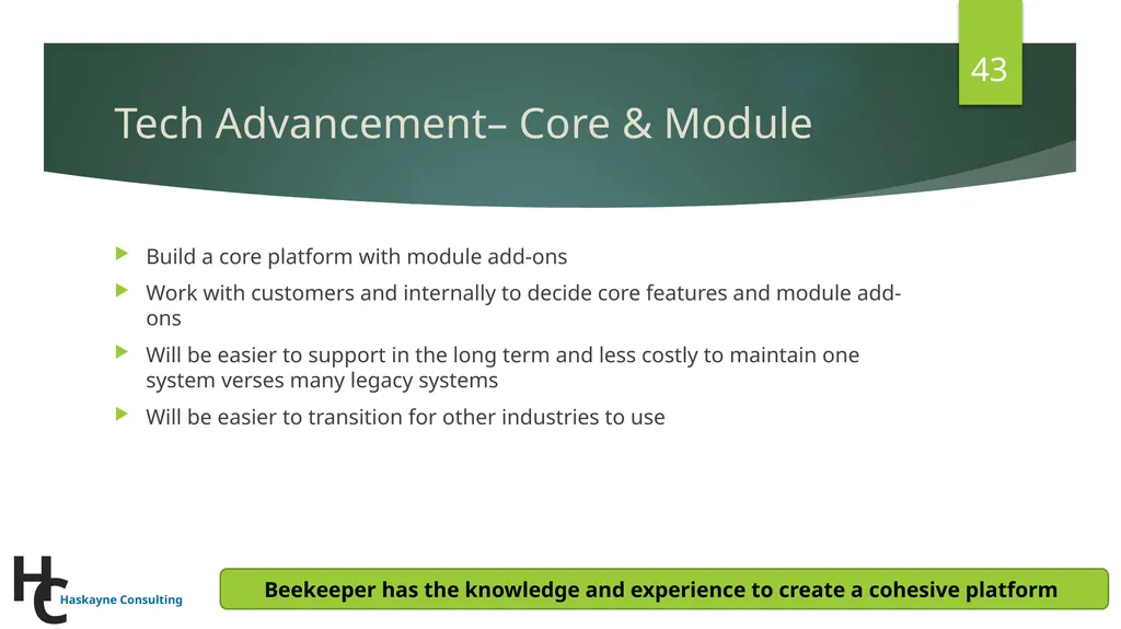 Beekeeper: Building a global resilient hive - slide 43 of 50