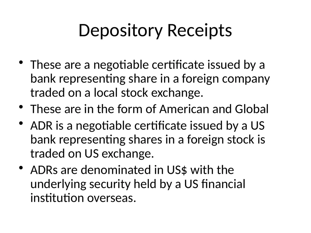 Foreign Investment in India Foreign capital is - slide 5 of 22