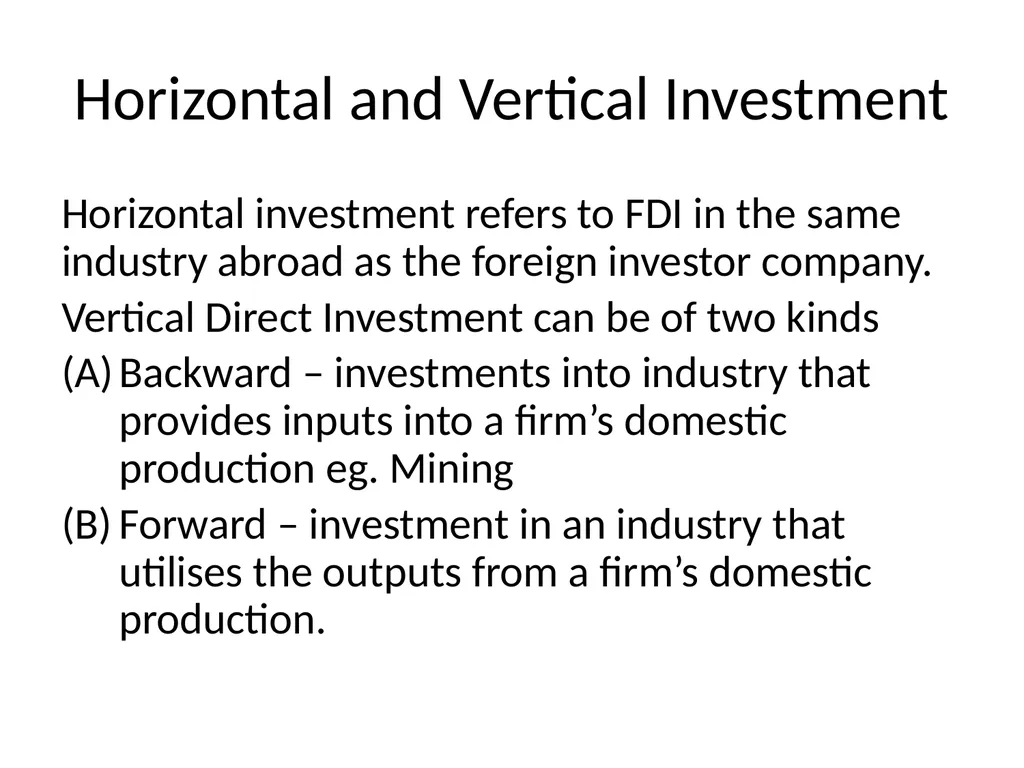 Foreign Investment in India Foreign capital is - slide 12 of 22