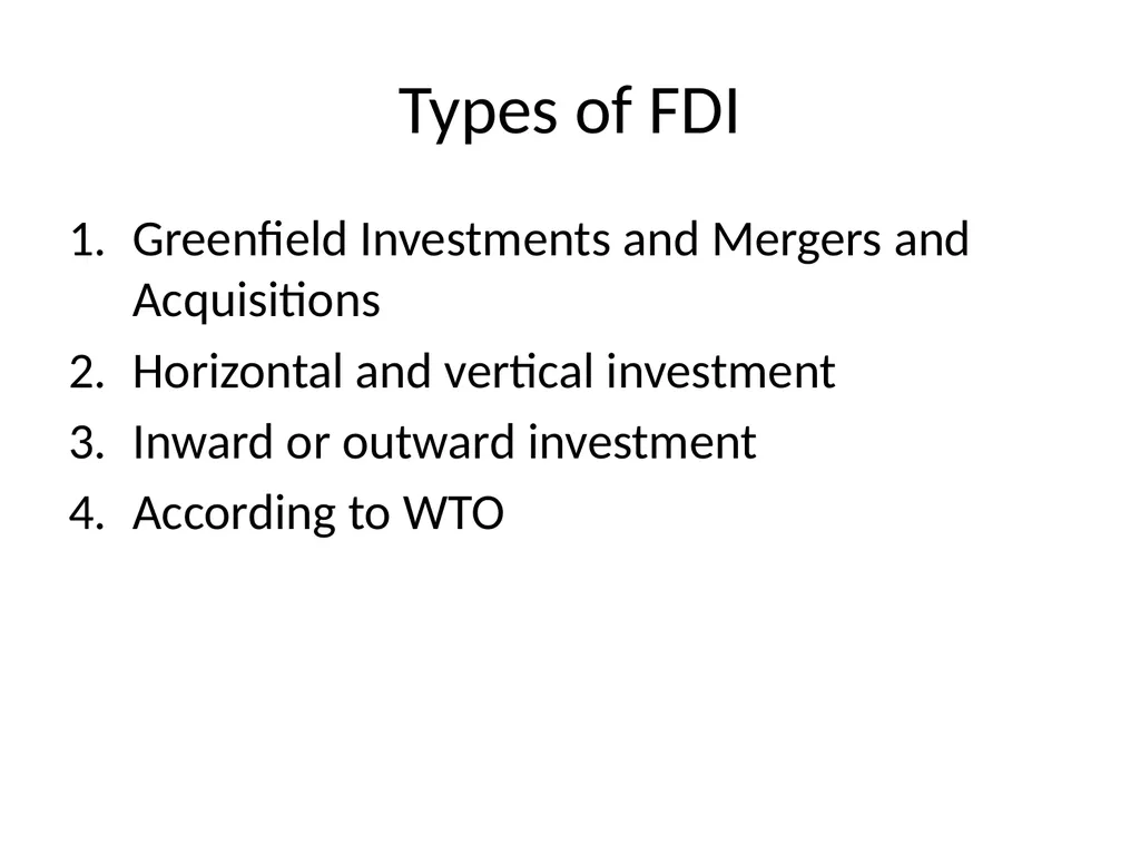 Foreign Investment in India Foreign capital is - slide 9 of 22