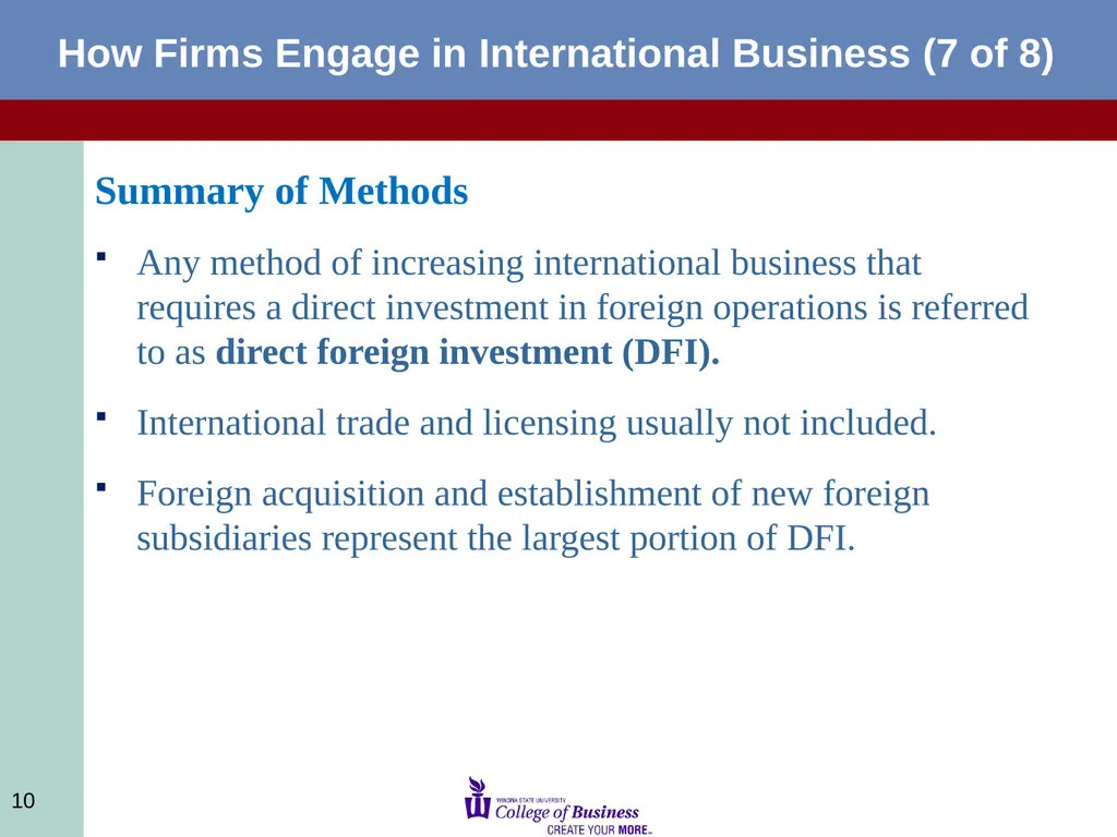 FIN 440: International Finance Larry Schrenk, - slide 10 of 12
