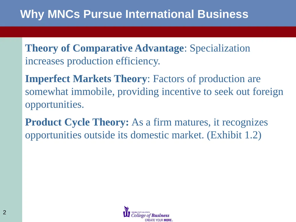 FIN 440: International Finance Larry Schrenk, - slide 2 of 12