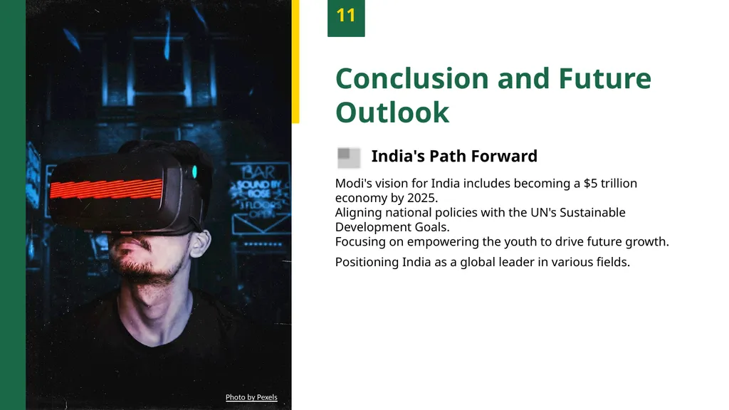 Narendra Modi: Architect of India's Growth - slide 13 of 14
