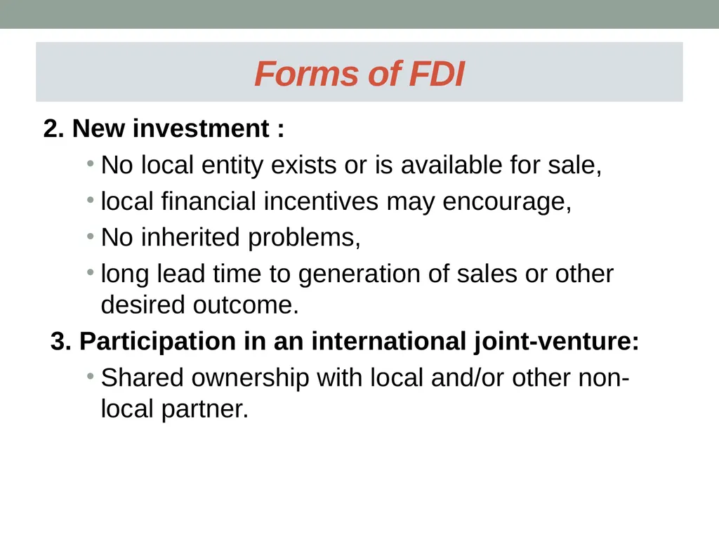 Chapter 2 International Market Entry Strategies - slide 15 of 23