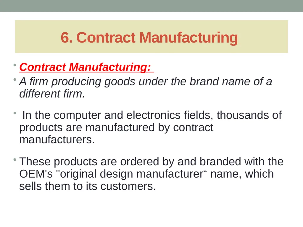 Chapter 2 International Market Entry Strategies - slide 21 of 23