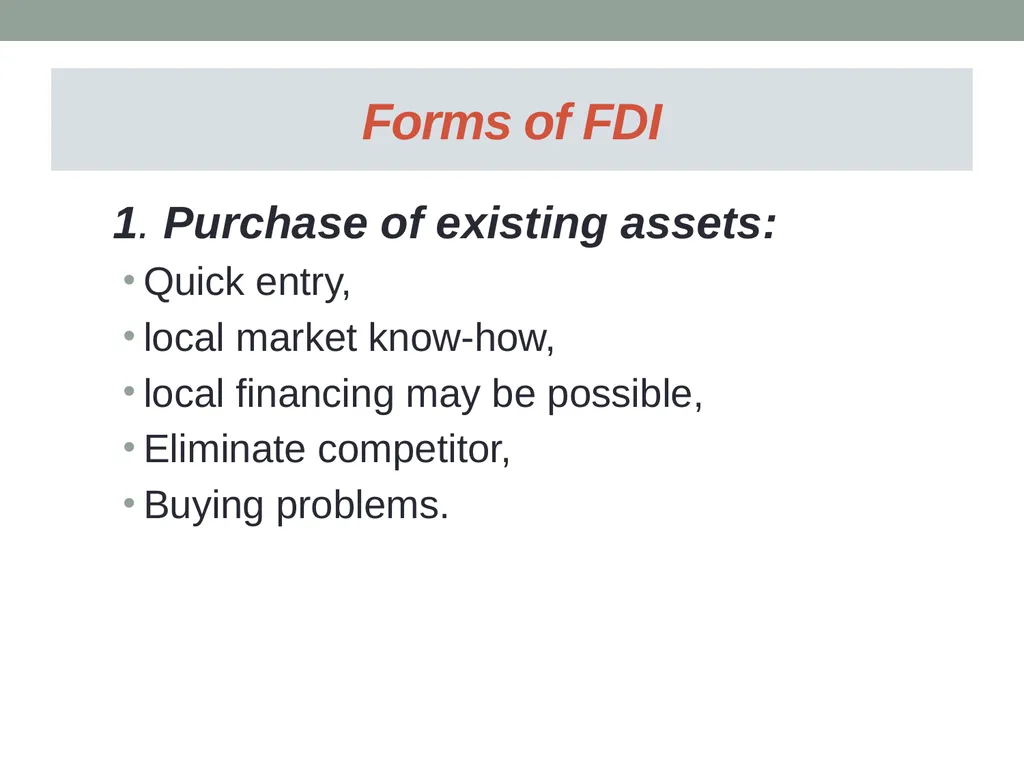 Chapter 2 International Market Entry Strategies - slide 14 of 23