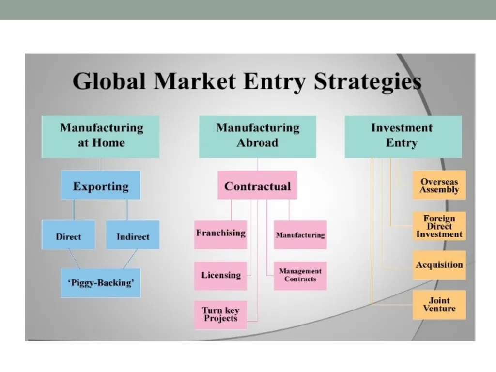 Chapter 2 International Market Entry Strategies - slide 22 of 23