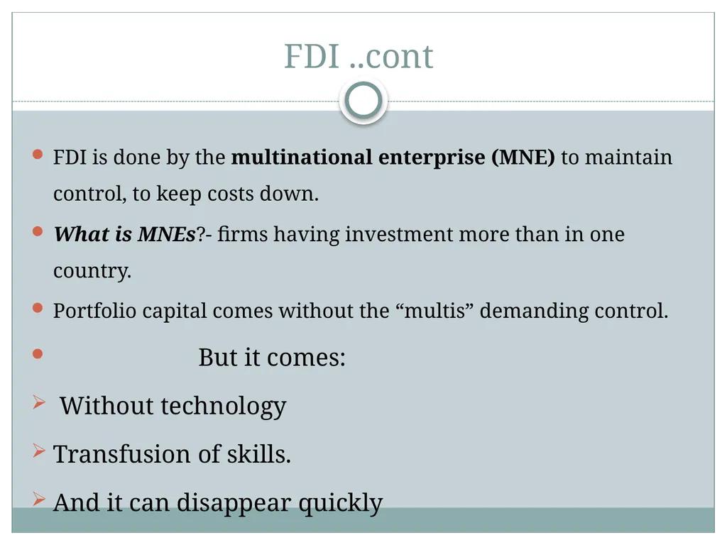 Chapter 6: aid, debt, FDI, and economic - slide 17 of 31