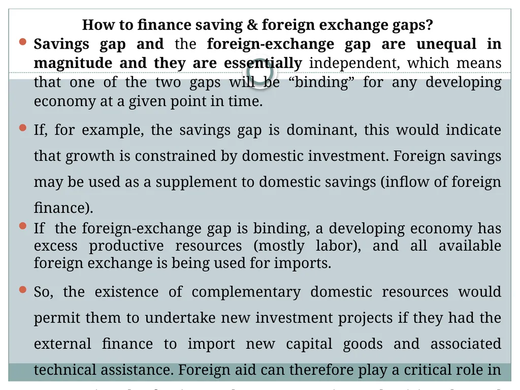 Chapter 6: aid, debt, FDI, and economic - slide 3 of 31