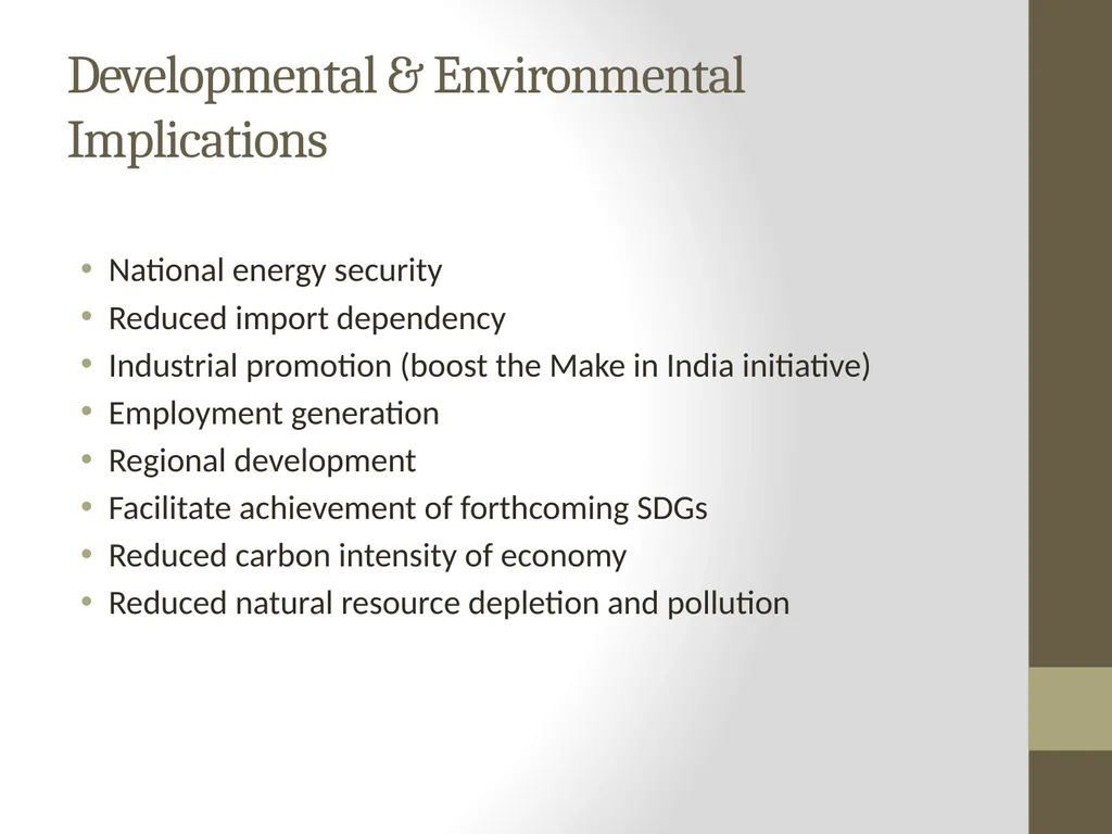 Energy Transformation for Green Growth Pathways - slide 8 of 11