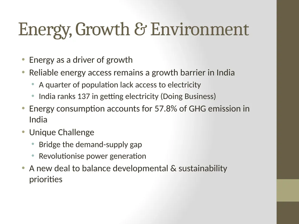 Energy Transformation for Green Growth Pathways - slide 4 of 11
