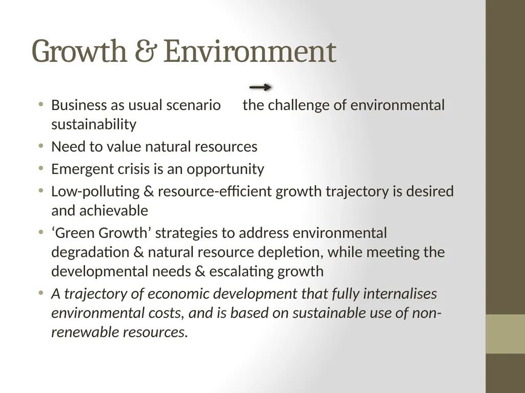 Energy Transformation for Green Growth Pathways - slide 3 of 11