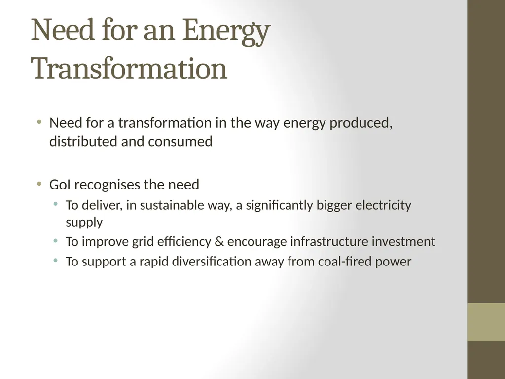 Energy Transformation for Green Growth Pathways - slide 6 of 11