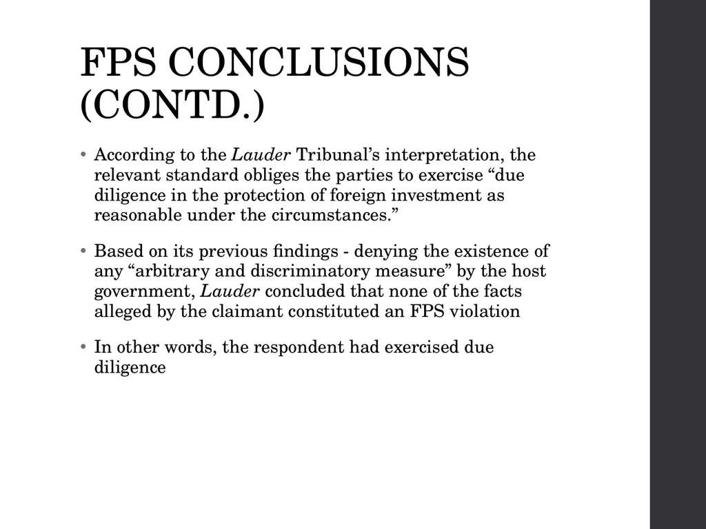Treaty Standards: Part 1 Comparative Public Law – - slide 114 of 129