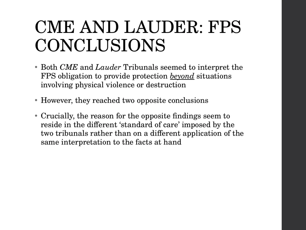 Treaty Standards: Part 1 Comparative Public Law – - slide 113 of 129