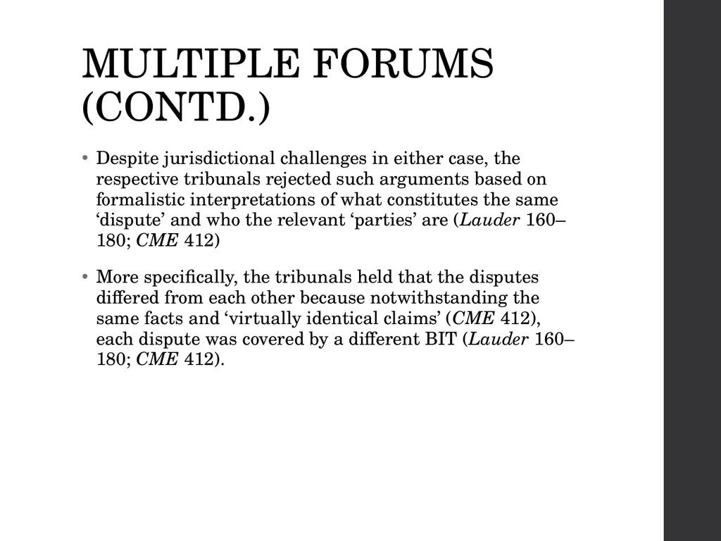 Treaty Standards: Part 1 Comparative Public Law – - slide 100 of 129
