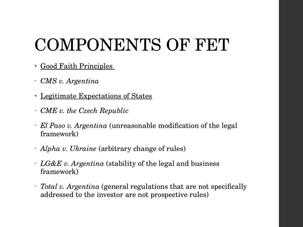 Treaty Standards: Part 1 Comparative Public Law – - slide 119 of 129