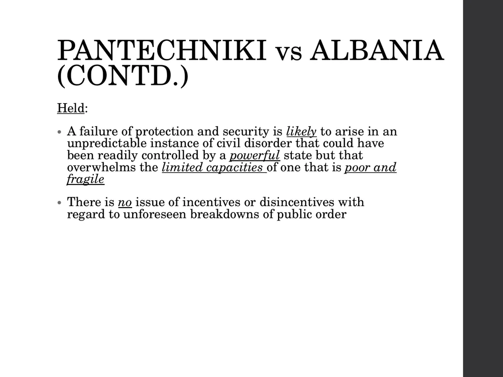 Treaty Standards: Part 1 Comparative Public Law – - slide 70 of 129