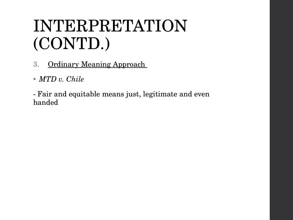 Treaty Standards: Part 1 Comparative Public Law – - slide 123 of 129