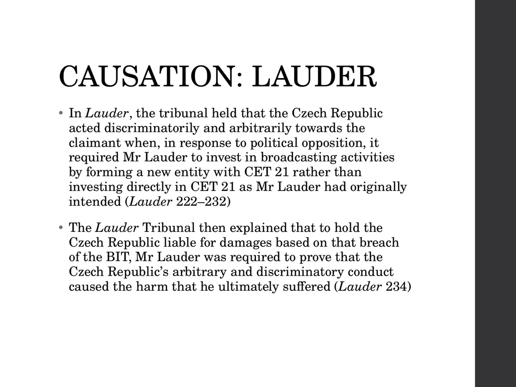 Treaty Standards: Part 1 Comparative Public Law – - slide 109 of 129