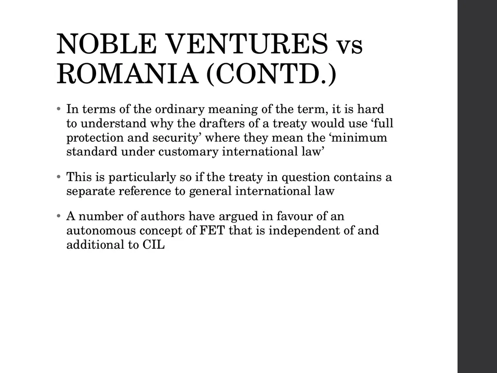 Treaty Standards: Part 1 Comparative Public Law – - slide 39 of 129