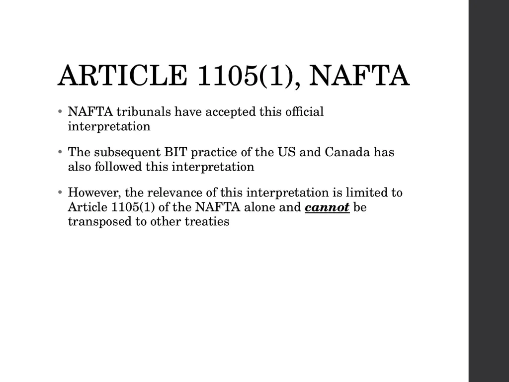 Treaty Standards: Part 1 Comparative Public Law – - slide 36 of 129
