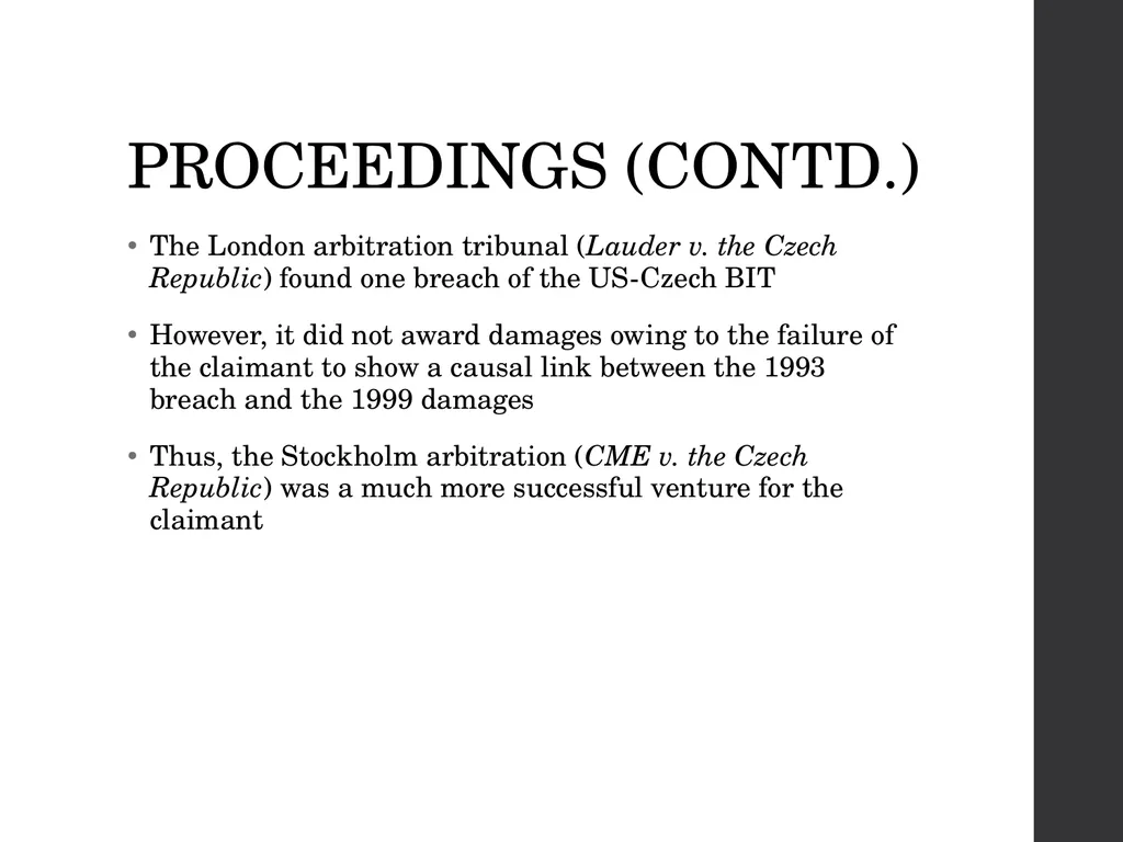 Treaty Standards: Part 1 Comparative Public Law – - slide 98 of 129