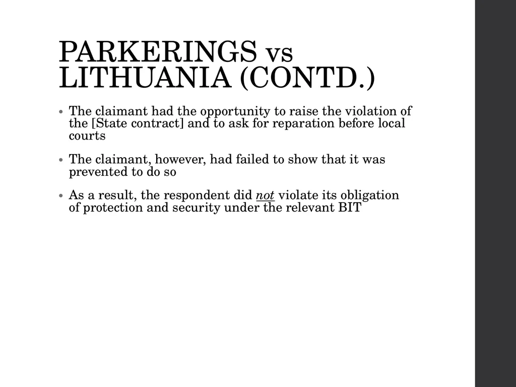 Treaty Standards: Part 1 Comparative Public Law – - slide 74 of 129