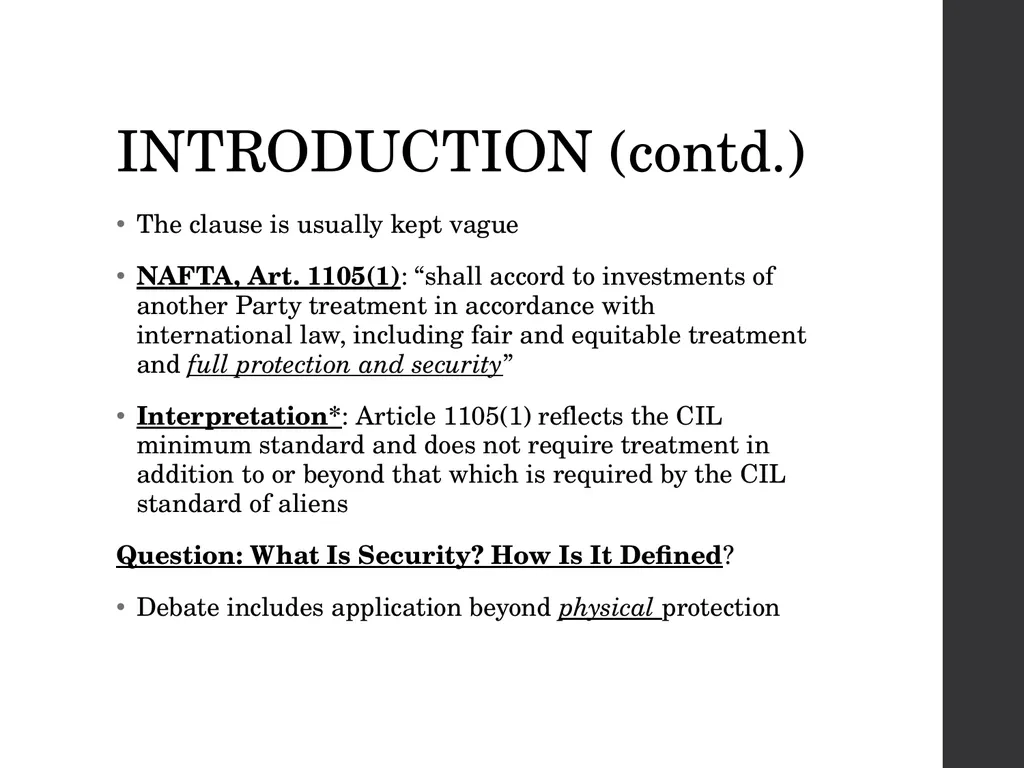 Treaty Standards: Part 1 Comparative Public Law – - slide 4 of 129