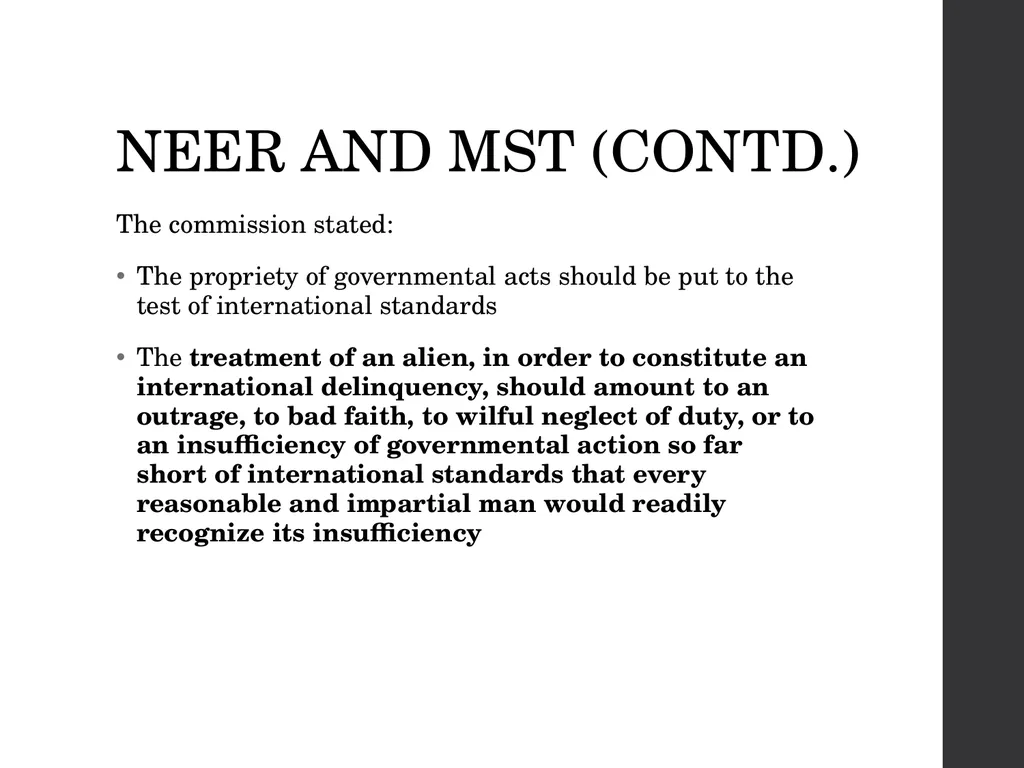 Treaty Standards: Part 1 Comparative Public Law – - slide 126 of 129