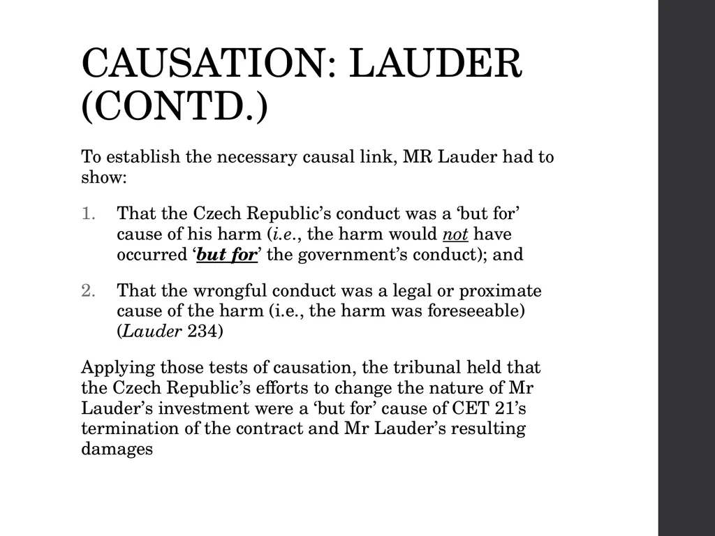 Treaty Standards: Part 1 Comparative Public Law – - slide 110 of 129