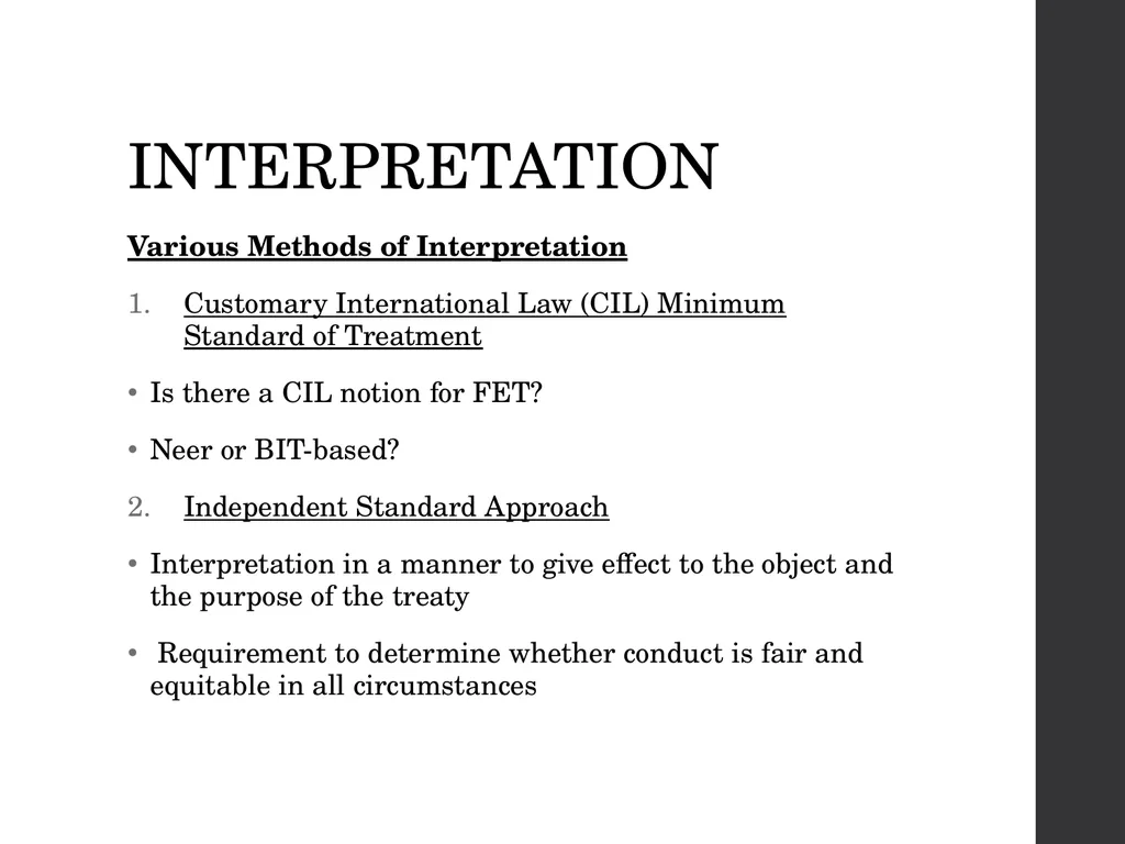 Treaty Standards: Part 1 Comparative Public Law – - slide 122 of 129