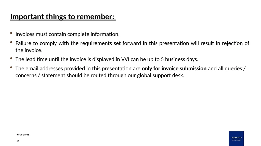 Instructions for suppliers to submit invoices - slide 15 of 15