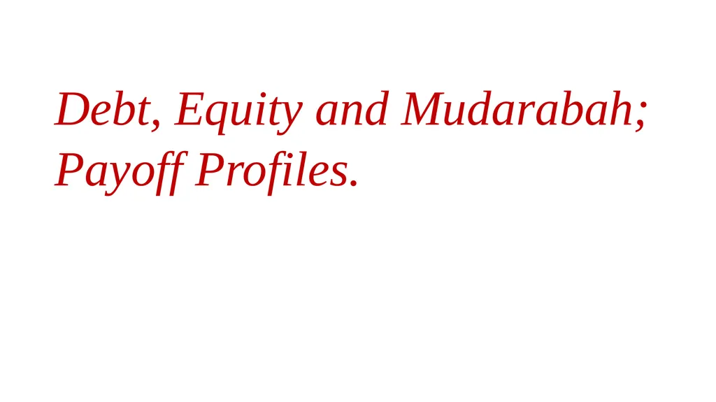 Innovative Islamic Capital Market Instruments A - slide 20 of 34