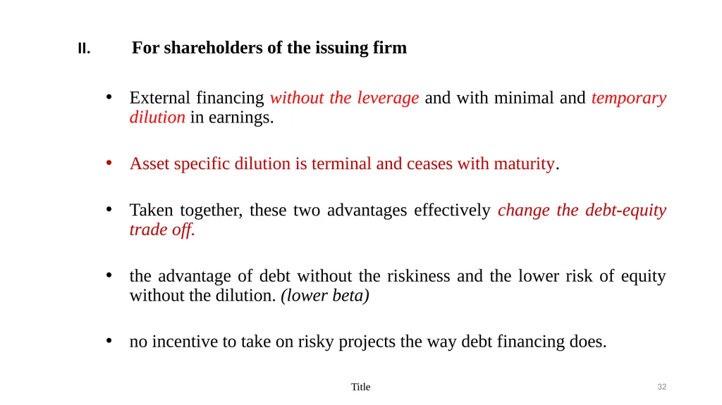 Innovative Islamic Capital Market Instruments A - slide 32 of 34