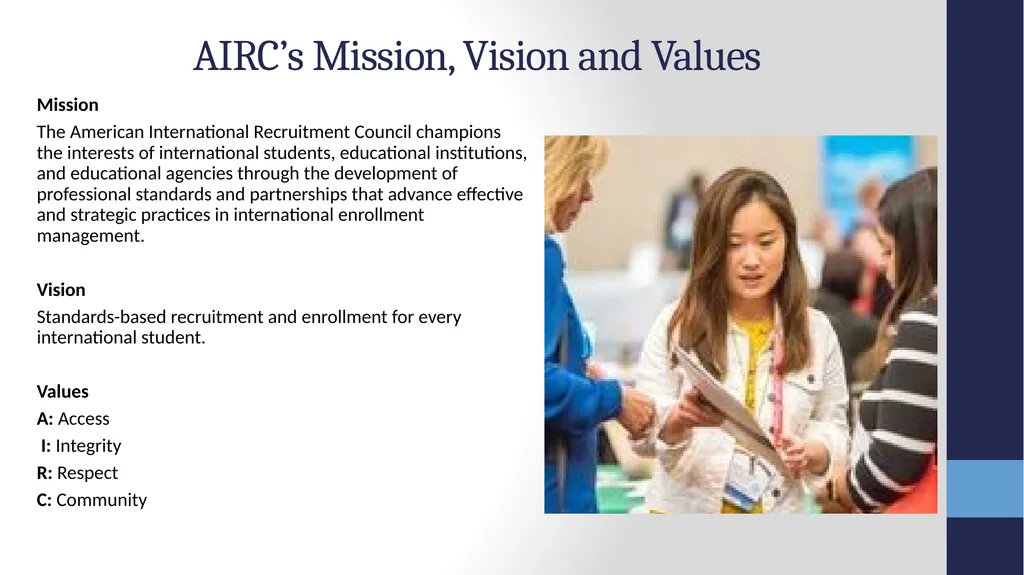 The American International Recruitment Council - slide 3 of 13