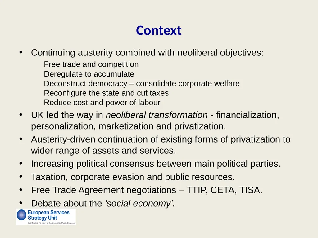 New Forms of Privatization Making It Public: - slide 3 of 25