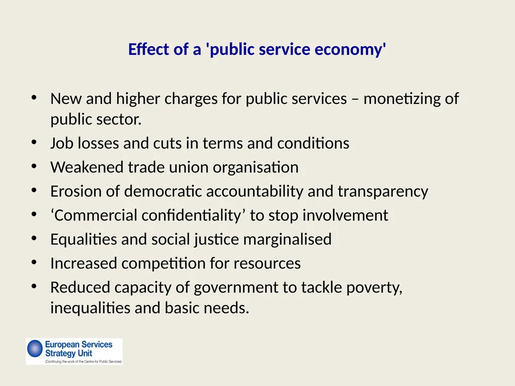 New Forms of Privatization Making It Public: - slide 20 of 25