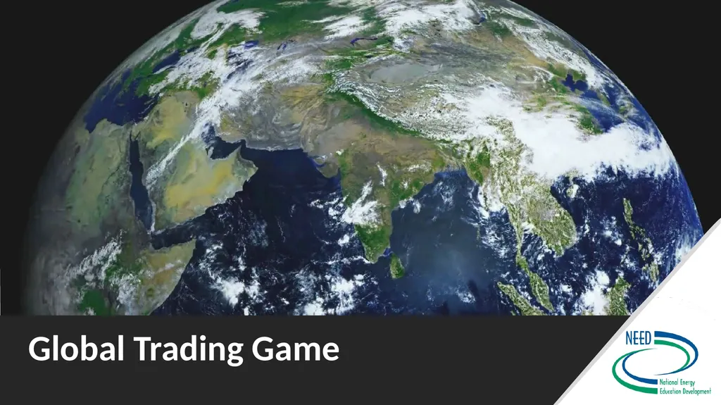 Global Trading Game Your Country and Role Remove