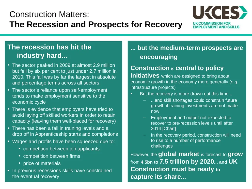 Sector Skills Insights: Construction Introduction - slide 7 of 24