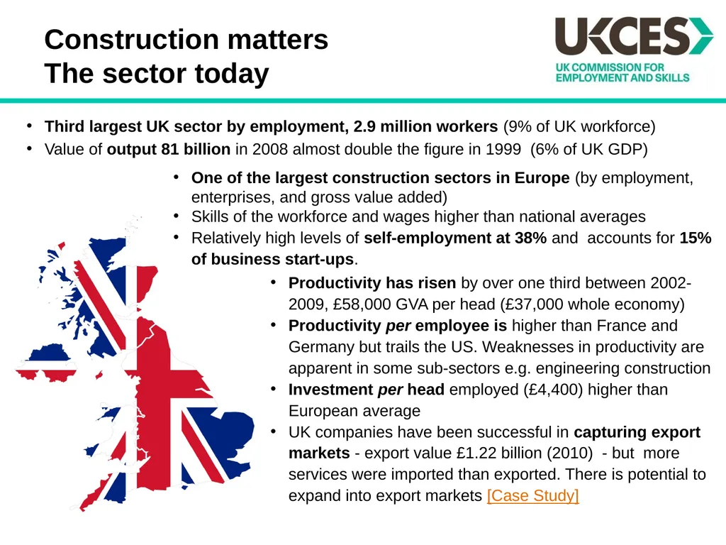 Sector Skills Insights: Construction Introduction - slide 6 of 24